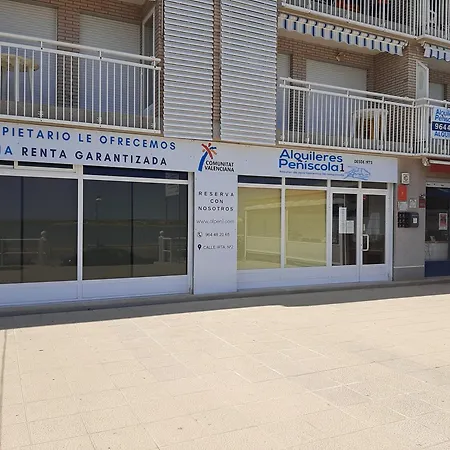 Ferienwohnung Alpen1 Voramar Peñíscola Exterior foto